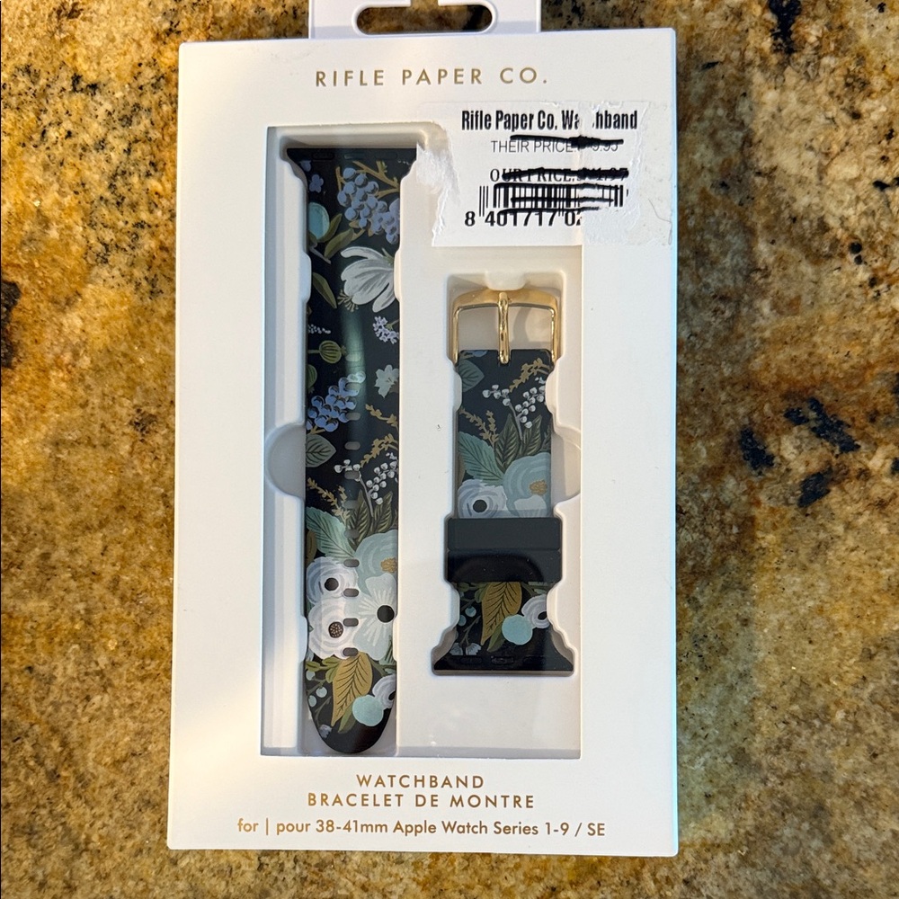 Rifle Paper Co. Botanical Apple Watch Band